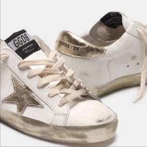 Golden Goose Superstar Sparkle White
